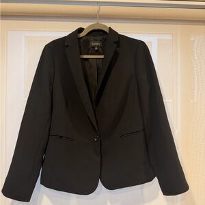 Talbots Black Women's Single-Button Blazer